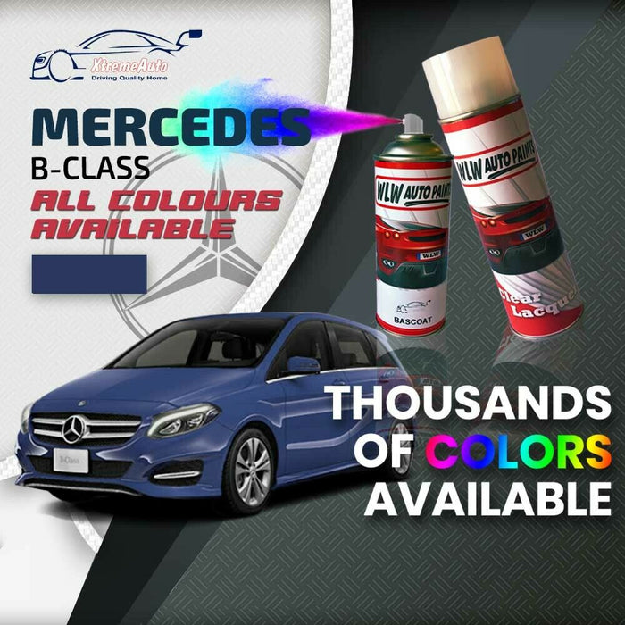 Mercedes B-Class 2018 Premium Stone Chip Aerosol Spray Paint All Colours