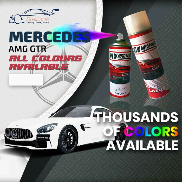 Mercedes AMG GTR 2017 Premium Stone Chip Aerosol Spray Paint All Colours