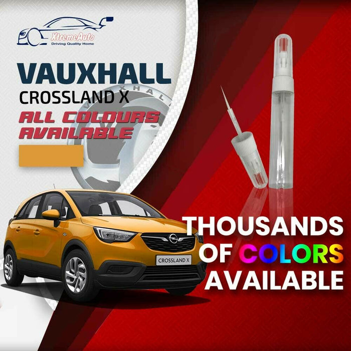 Vauxhall Crossland X 2017 - Premium Stone Chip Needle Touch up Paint All Colour
