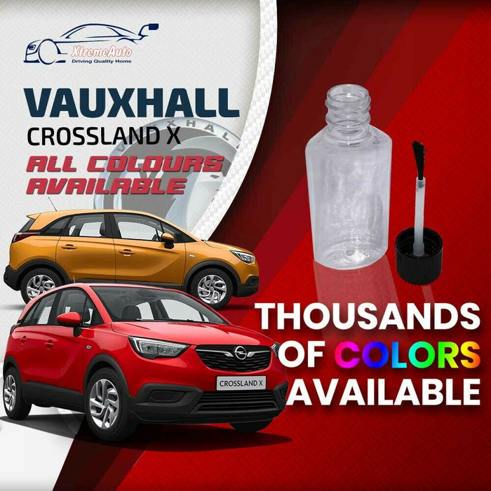 Vauxhall Crossland X 2017 - Present Premium Stone Chip Touch up Paint All Colour