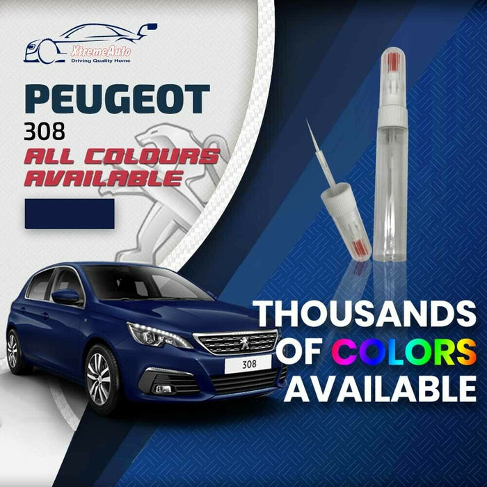 Peugeot 308 2013 - Present Premium Stone Chip Needle Touch up Paint All Colours