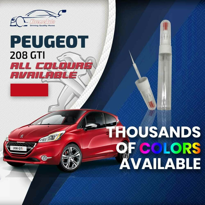 Peugeot 208 GTI 2012 - Premium Stone Chip Needle Touch up Paint All Colours