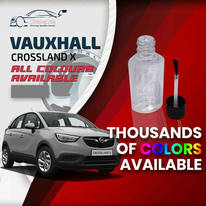 Vauxhall Crossland X 2017 - Present Premium Stone Chip Touch up Paint All Colour