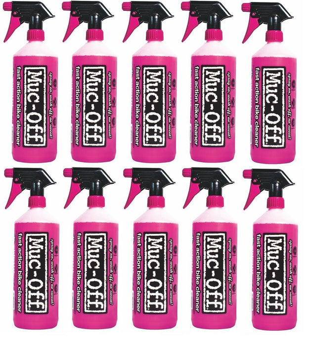 x10 MUC OFF Nano Technology Bike Bicycle Spray Wash Shampoo Cleaner 1 Litre - Xtremeautoaccessories