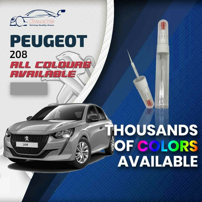 Peugeot 208 2019 - Present Premium Stone Chip Needle Touch up Paint All Colours