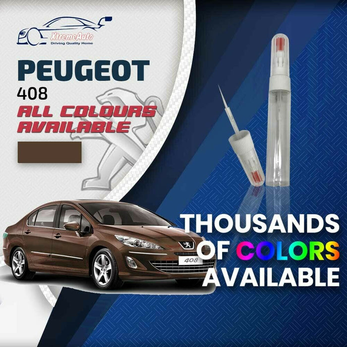 Peugeot 408 2010 - Present Premium Stone Chip Needle Touch up Paint All Colours