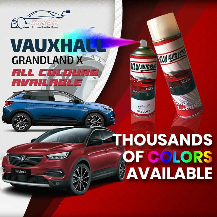 Vauxhall Grandland X 2017 - Premium Stone Chip Aerosol Spray Paint All Colours