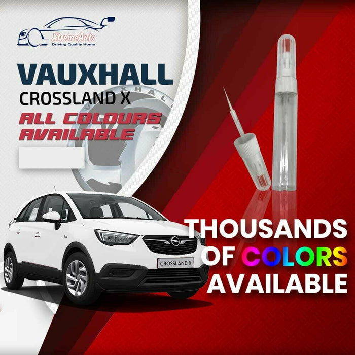 Vauxhall Crossland X 2017 - Premium Stone Chip Needle Touch up Paint All Colour