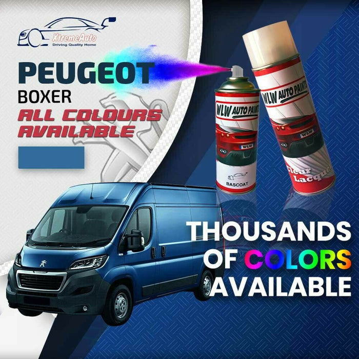Peugeot Boxer 2006 - Present Premium Stone Chip Aerosol Spray Paint All Colours