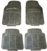 4 Piece Waterproof Heavy Duty BLACK Rubber Front/Rear Car Floor Mats boot liner - Xtremeautoaccessories