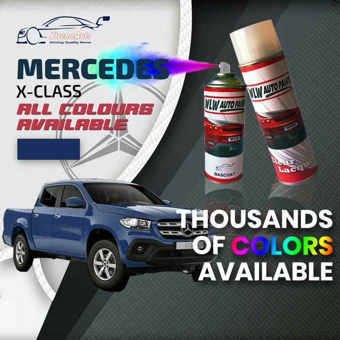 Mercedes X-Class 2017 - 2020 Premium Stone Chip Aerosol Spray Paint All Colours