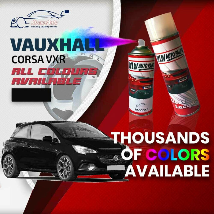 Vauxhall Corsa VXR 2015 - 2017 Premium Stone Chip Aerosol Spray Paint All Colour