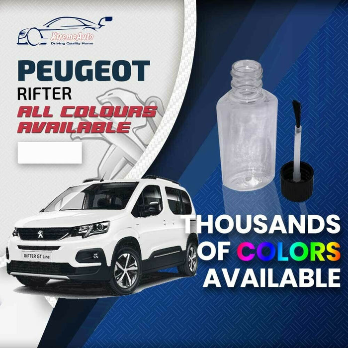 Peugeot Rifter 2018 - Present Premium Stone Chip Touch up Paint All Colours