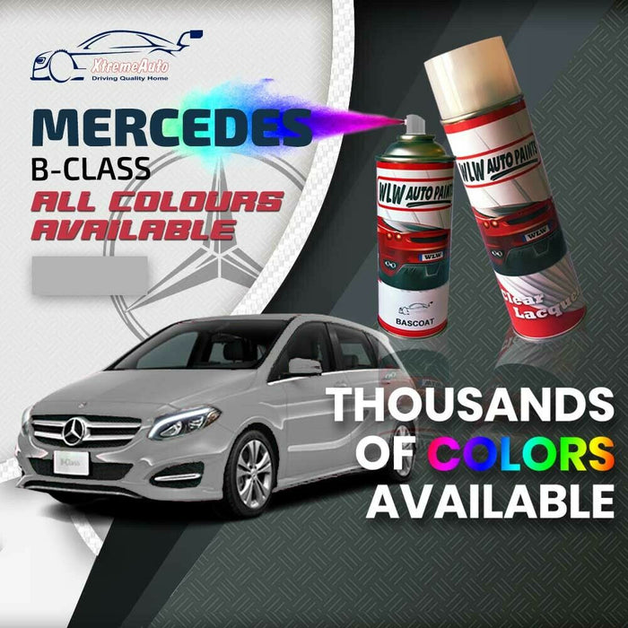 Mercedes B-Class 2018 Premium Stone Chip Aerosol Spray Paint All Colours