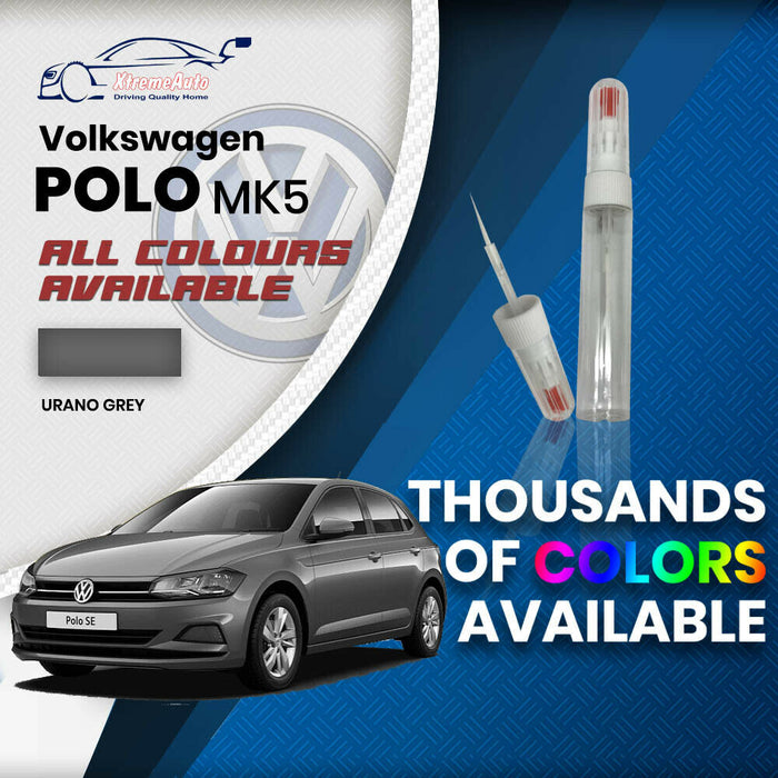 VW Volkswagen Polo MK5 2009  Colours Stone Chip Scratch NEEDLE Touch Up Paint