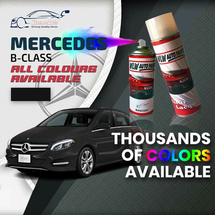 Mercedes B-Class 2018 Premium Stone Chip Aerosol Spray Paint All Colours