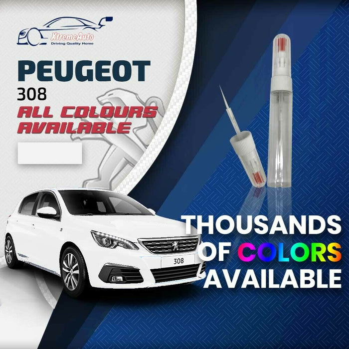 Peugeot 308 2013 - Present Premium Stone Chip Needle Touch up Paint All Colours