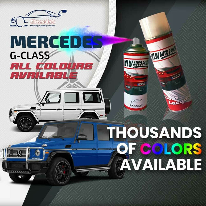 Mercedes G-Class 2018 - Premium Stone Chip Aerosol Spray Paint All Colours