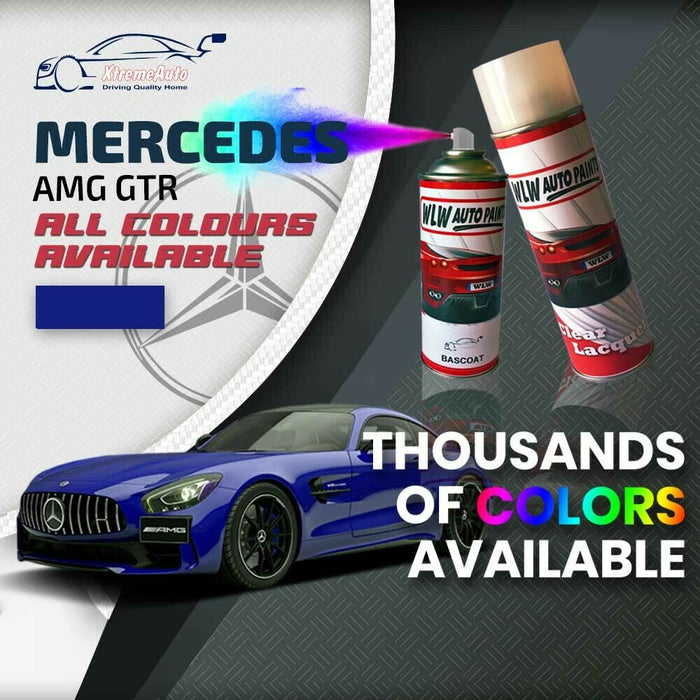 Mercedes AMG GTR 2017 Premium Stone Chip Aerosol Spray Paint All Colours