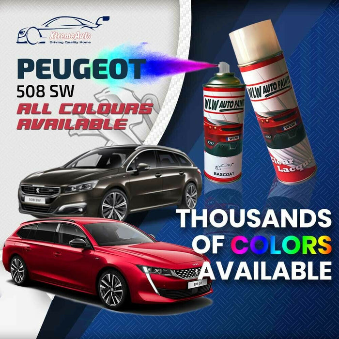 Peugeot 508 SW 2011 - Premium Stone Chip Aerosol Spray Paint All Colours