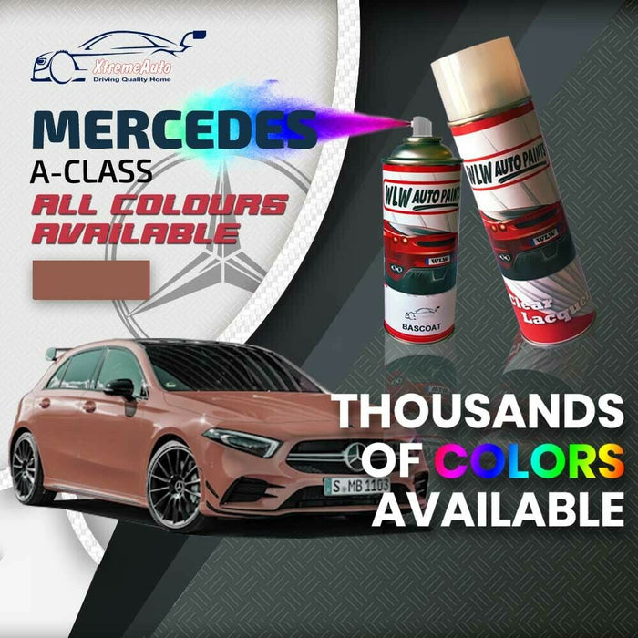 Mercedes A-Class 2013 Premium Stone Chip Aerosol Spray Paint All Colours