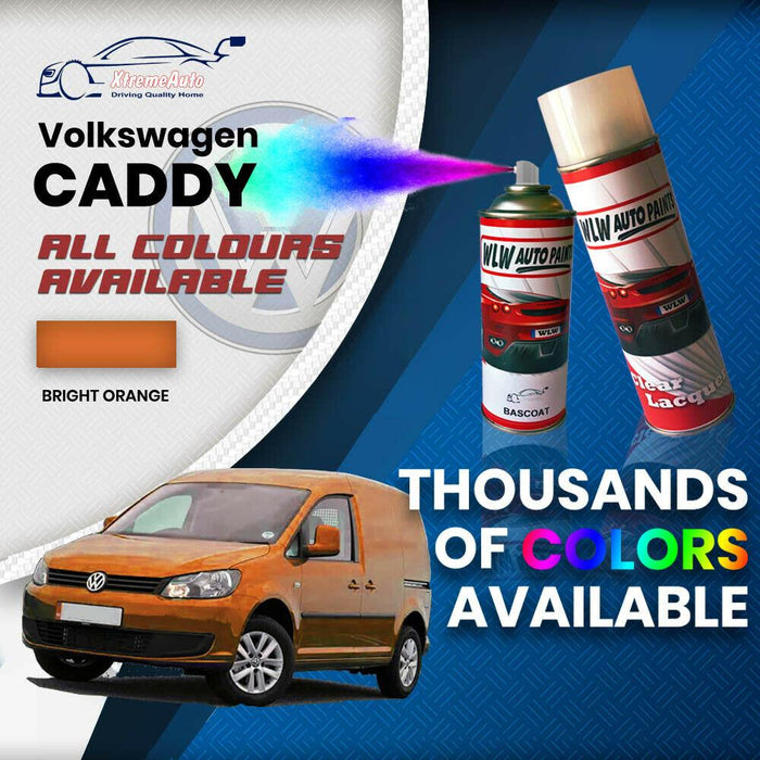 VW Volkswagen Caddy 2K 2003+ Stone Chip Scratch AEROSOL Spray Paint all colours - Xtremeautoaccessories
