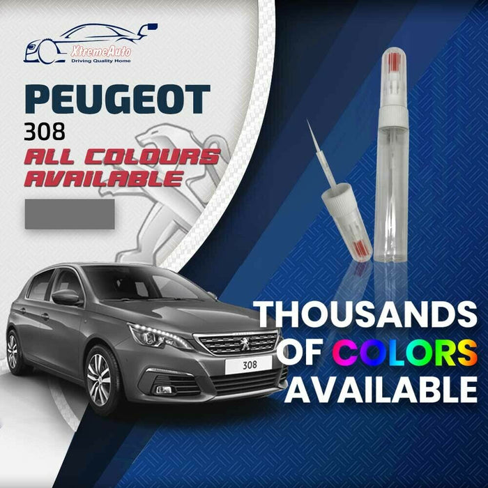 Peugeot 308 2013 - Present Premium Stone Chip Needle Touch up Paint All Colours