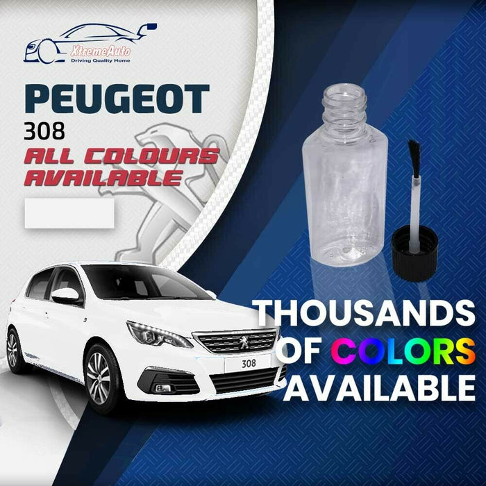 Peugeot 308 2013 - Present Premium Stone Chip Touch up Paint All Colours