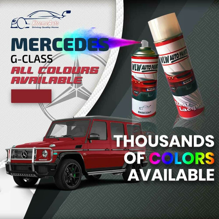 Mercedes G-Class 2018 - Premium Stone Chip Aerosol Spray Paint All Colours