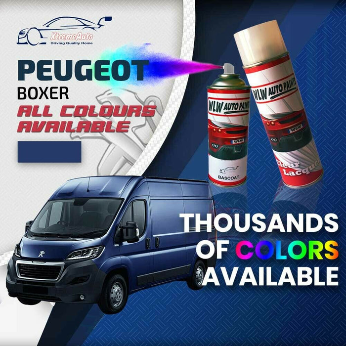 Peugeot Boxer 2006 - Present Premium Stone Chip Aerosol Spray Paint All Colours