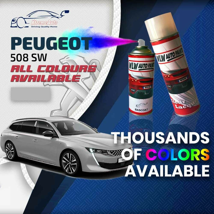 Peugeot 508 SW 2011 - Premium Stone Chip Aerosol Spray Paint All Colours