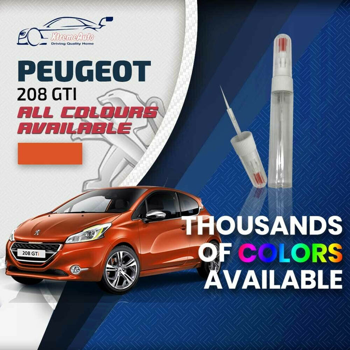 Peugeot 208 GTI 2012 - Premium Stone Chip Needle Touch up Paint All Colours
