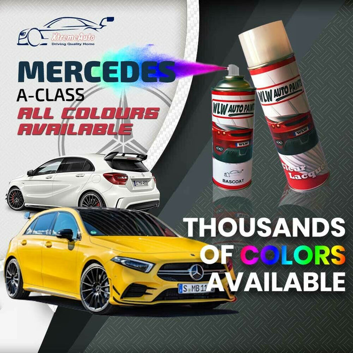 Mercedes A-Class 2013 Premium Stone Chip Aerosol Spray Paint All Colours