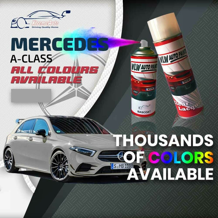 Mercedes A-Class 2013 Premium Stone Chip Aerosol Spray Paint All Colours