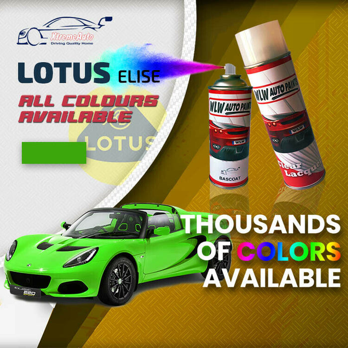 Lotus Elise Aerosol Spray Paint Premium Stone Chip 1996 - Present - All Colour