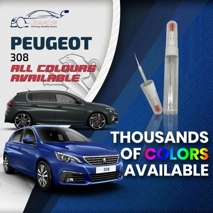 Peugeot 308 2013 - Present Premium Stone Chip Needle Touch up Paint All Colours