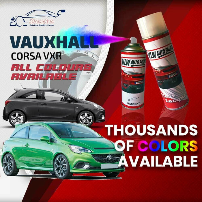 Vauxhall Corsa VXR 2015 - 2017 Premium Stone Chip Aerosol Spray Paint All Colour