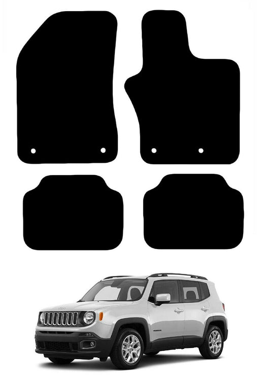 Tailored Fitted Premium Quality Car Floor Mats For Jeep Renegade 2015-2019 - Xtremeautoaccessories