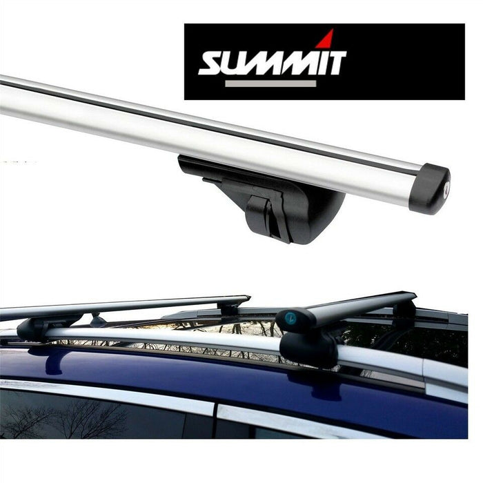Cross Bars Roof Rack Aluminium Locking Fits Skoda Praktik 2007 - 2016
