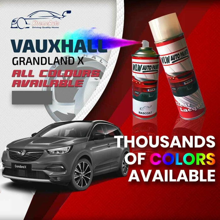Vauxhall Grandland X 2017 - Premium Stone Chip Aerosol Spray Paint All Colours