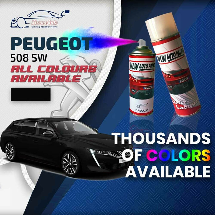 Peugeot 508 SW 2011 - Premium Stone Chip Aerosol Spray Paint All Colours