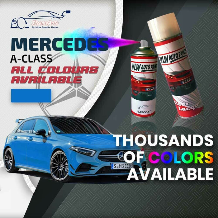 Mercedes A-Class 2013 Premium Stone Chip Aerosol Spray Paint All Colours