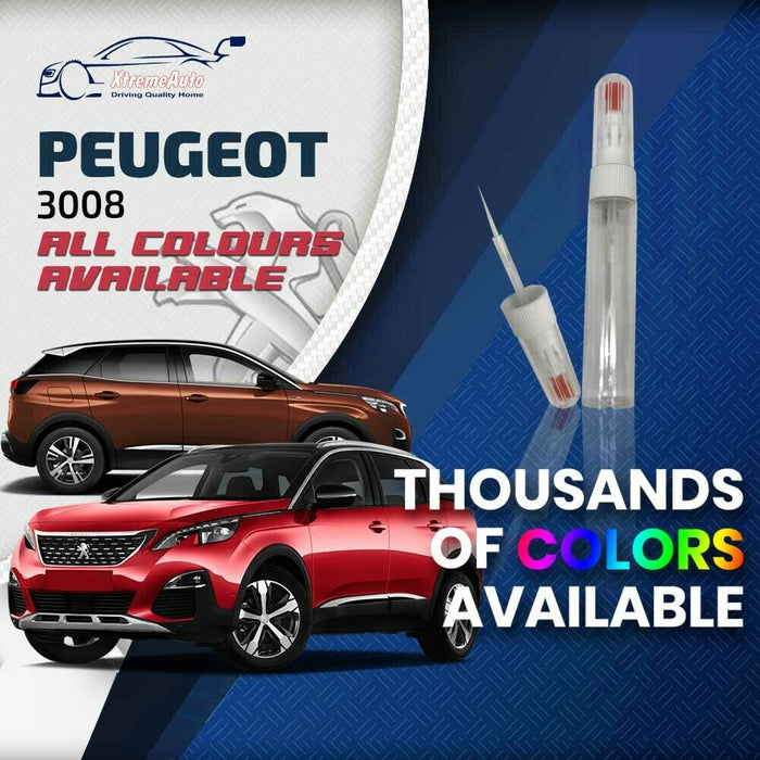 Peugeot 3008 2008 - Present Premium Stone Chip Needle Touch up Paint All Colours