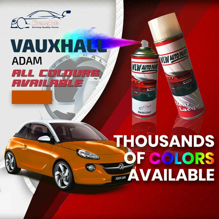 Vauxhall Adam 2013 - 2019 Premium Stone Chip Aerosol Spray Paint All Colours