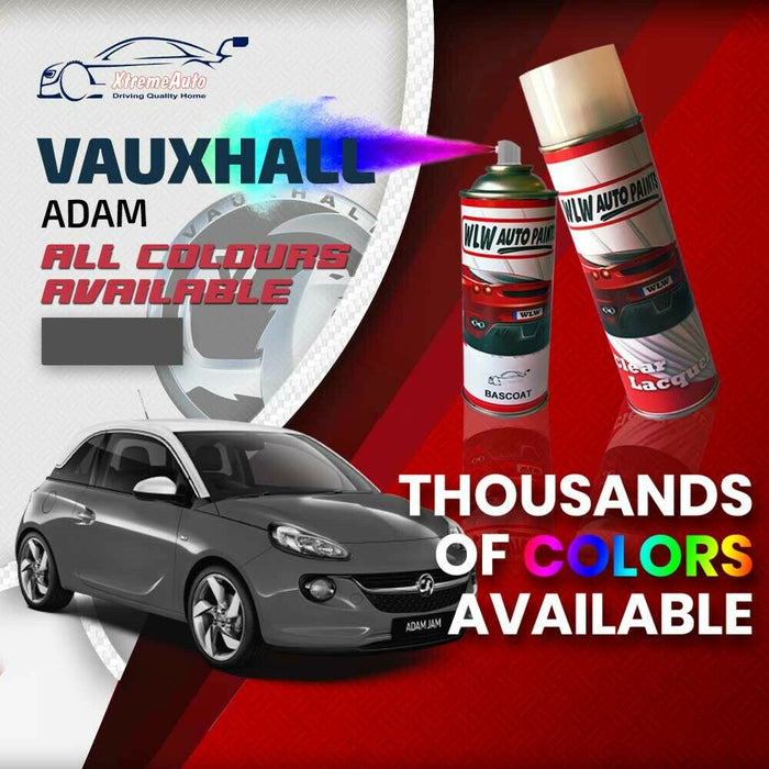 Vauxhall Adam 2013 - 2019 Premium Stone Chip Aerosol Spray Paint All Colours