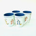 Royal Seashore Design 4 Pack Melamine Mug Set 029523 Caravan, Camping  & Picnics - Xtremeautoaccessories