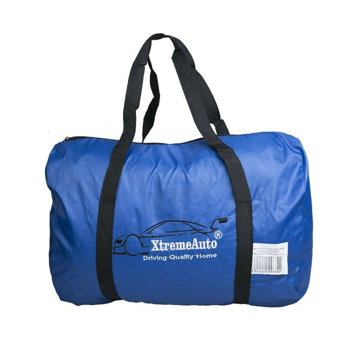 Indoor Universal Xl Blue Car Cover Breathable Super Soft Plush 533X165X119Cm
