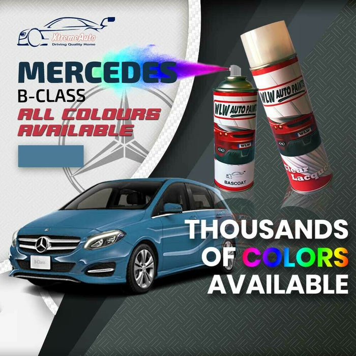 Mercedes B-Class 2018 Premium Stone Chip Aerosol Spray Paint All Colours