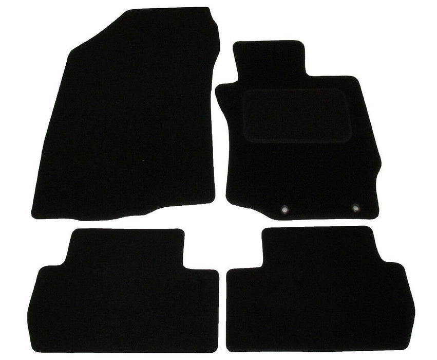 Tailored Quality Made Car Mats Mitsubishi Outlander Manual With 2 Clips 2013- - Xtremeautoaccessories