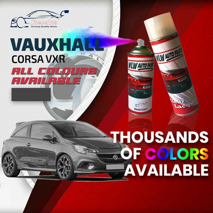Vauxhall Corsa VXR 2015 - 2017 Premium Stone Chip Aerosol Spray Paint All Colour